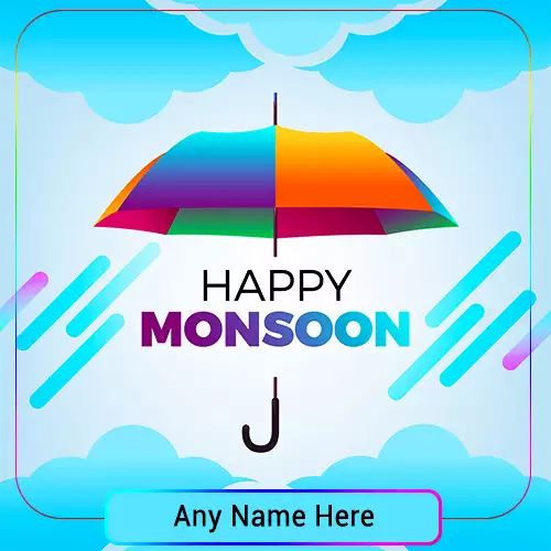 Happy Monsoon Images 2024 With Name